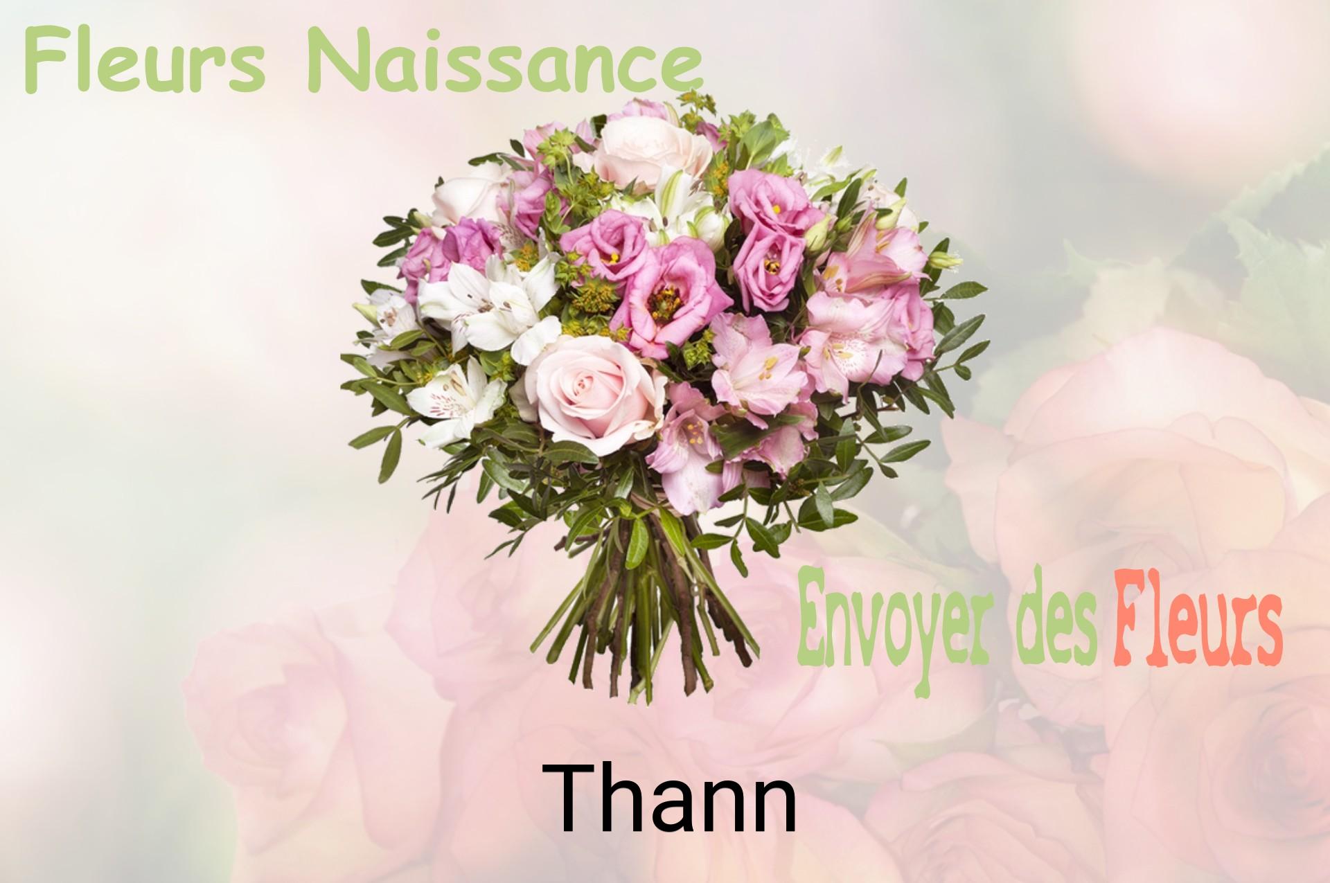 Bouquet de fleurs de naissance livré à Thann